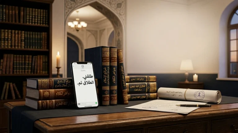 الطلاقُ الإلكتروني – فقهاً وقانوناً